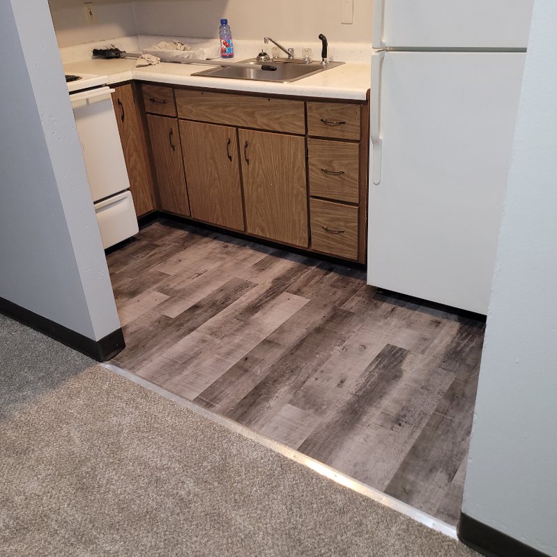 Vinyl Flooring Project